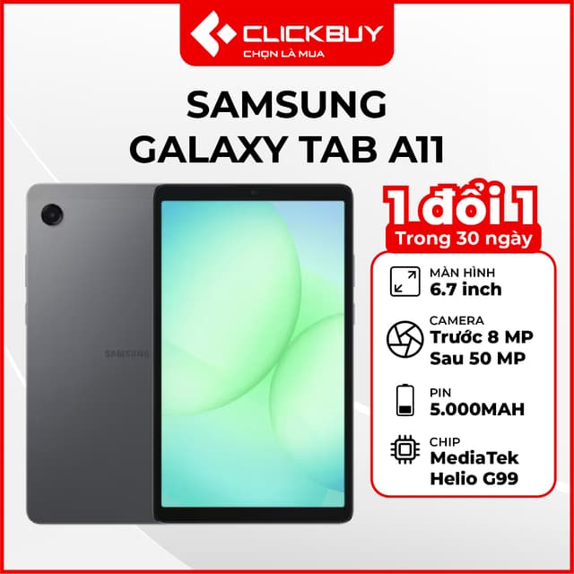 Máy tính bảng Samsung Galaxy Tab A11 (4G) 4GB 64GB Chính Hãng - Ảnh 2