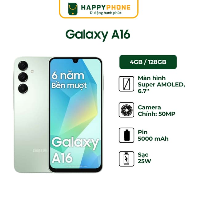 Điện Thoại Samsung Galaxy A16 LTE 4GB/128GB - Hàng Chính Hãng - Ảnh 11