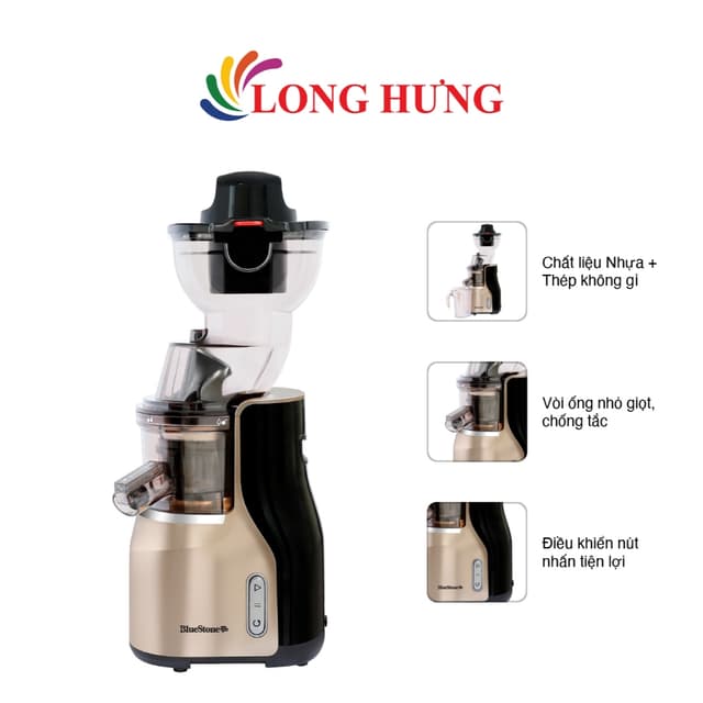 Máy ép chậm Bluestone SJB-6568 - Hàng chính hãng - Bảo hành 24 tháng - Ảnh 2
