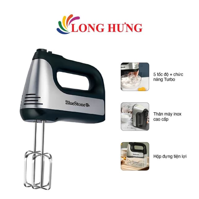 Máy đánh trứng Bluestone HMB-6336 - Hàng chính hãng - Ảnh 3