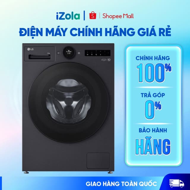 FX1412S3KAV - Máy giặt LG AI DD Inverter 12 kg FX1412S3KAV - Hàng chính hãng - Ảnh 4
