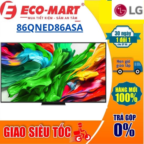 86QNED86 Smart Tivi QNED Mini Led evo LG AI 4K 86 inch 86QNED86ASA  ( Tặng giao lắp đặt miễn phí) - Ảnh 7