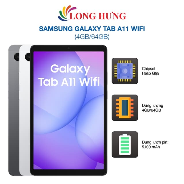 Máy tính bảng Samsung Galaxy Tab A11 Wifi (4GB/64GB) - Hàng chính hãng - Ảnh 12