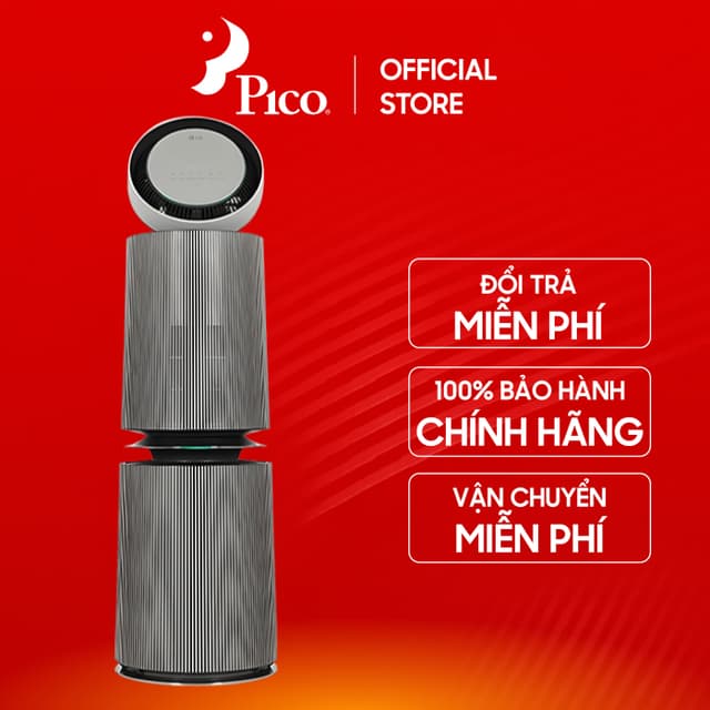 Máy lọc không khí LG PuriCare 360 Alpha  PET Double AS10GDBY0.ABAE 72W - Ảnh 4