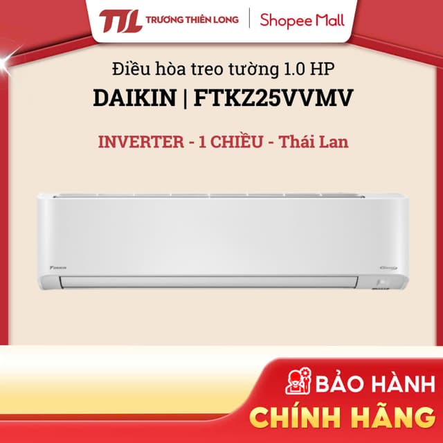 FTKZ25VVMV / FTKY35WMVMV - Máy Lạnh Daikin Inverter 1 HP | 1.5HP [TOÀN QUỐC] - Ảnh 5