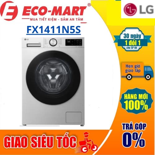 Máy giặt LG FX1411N5S  AI DD Inverter 11 kg ( Tặng giao lắp đặt miễn phí) - Ảnh 3