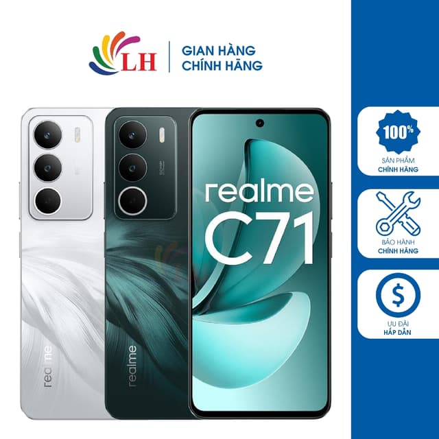 Điện thoại Realme C71 (6GB/128GB) - Hàng chính hãng - Ảnh 2