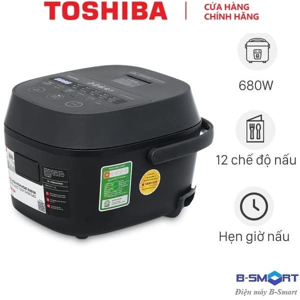Nồi cơm điện tử Toshiba RC-10DR5UVN(H) 1 lít - Ảnh 10
