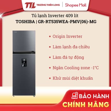 So sánh giá GR-RT535WEA-PMV(06)-MG - Tủ Lạnh Toshiba Inverter 409 Lít GR-RT535WEA [TOÀN QUỐC] rẻ nhất?