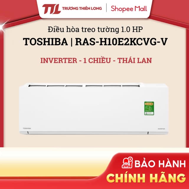 RAS-H10E2KCVG-V 1 HP | RAS-H13E2KCVG-V 1.5 HP | RAS-H18E2KCVG-V 2 HP Máy Lạnh Toshiba Inverter [FREESHIP HCM] - Ảnh 2
