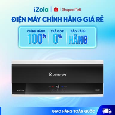 So sánh giá Slim3 30 LUX VN - Máy nước nóng gián tiếp Ariston 30 lít 2500W SLIM3 30 LUX - Hàng chính hãng rẻ nhất?