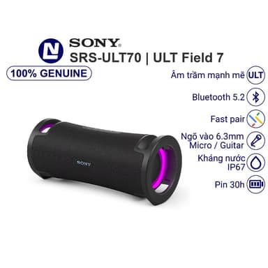 So sánh giá New Full box Sony SRS ULT70 Loa không dây di động ULT Field 7 có ngõ vào micro karaoke rẻ nhất?