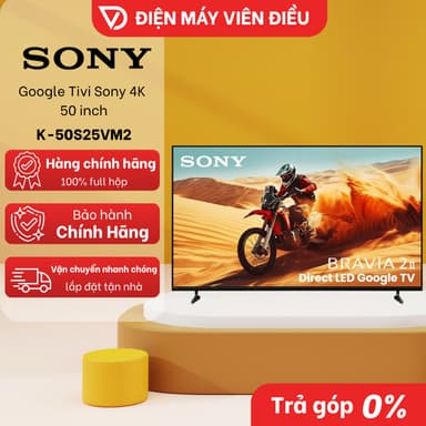 So sánh giá [FREESHIP NGHỆ AN] 50S25VM2 - Google Tivi Sony 4K 50 Inch K-50S25VM2 – Hình Ảnh Siêu Nét, Chính Hãng rẻ nhất?