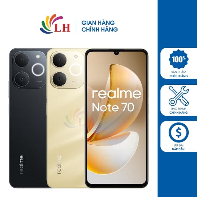 Điện thoại Realme Note 70 (4GB/128GB) - Hàng chính hãng - Ảnh 4