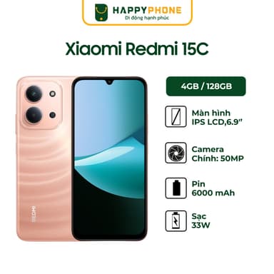 So sánh giá Điện Thoại Xiaomi Redmi 15C 4GB/128GB - Hàng Chính Hãng rẻ nhất?