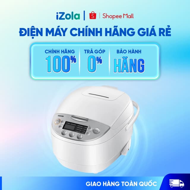 RC-18DH2PV(W) - Nồi cơm điện tử Toshiba 1.8 lít RC-18DH2PV(W) - Hàng chính hãng - Ảnh 8
