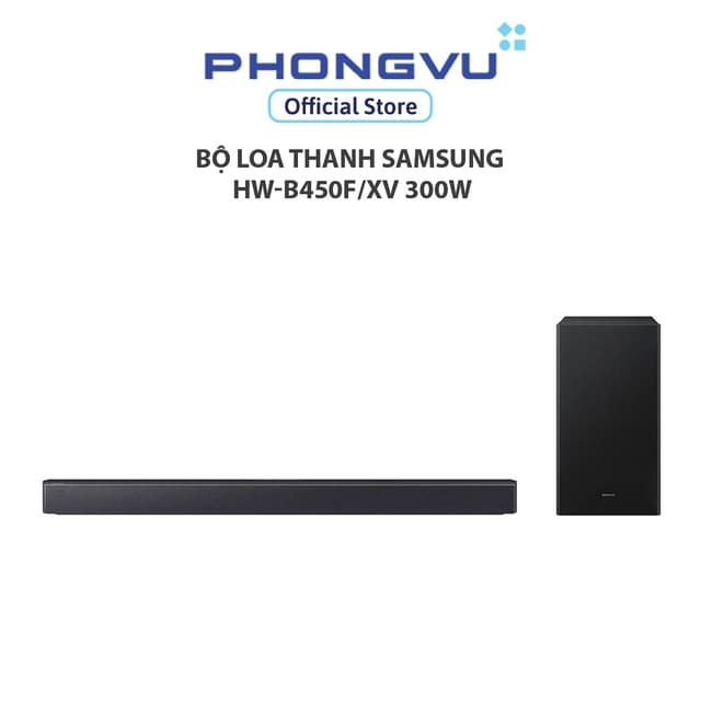 Bộ Loa Thanh Samsung HW-B450F/XV 300W - Bảo hành 12 tháng - Ảnh 3