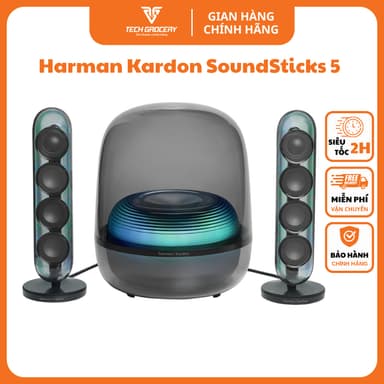 So sánh giá [SoundSticks 5] Loa Bluetooth Harman Kardon Soundstick 5 -Hàng Chính Hãng PGI Phân Phối rẻ nhất?