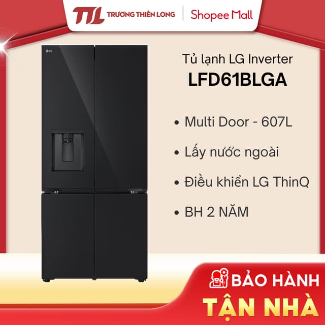 LFD61BLGA - Tủ lạnh LG Inverter 607 lít Multi Door LFD61BLGA [FREESHIP HCM] - Ảnh 7