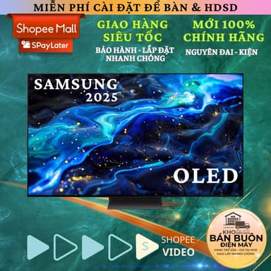 So sánh giá Smart Tivi Samsung OLED 65 inch QA65S95F 4K QD-OLED, Vision AI, Dolby Atmos, 2025 | 65S95F rẻ nhất?