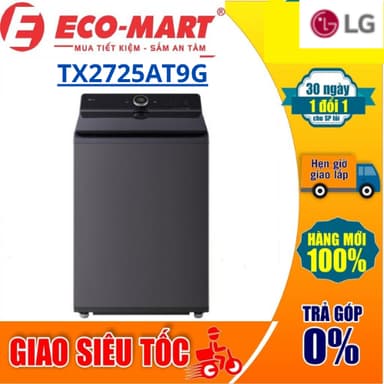 So sánh giá Máy giặt LG Inverter 25 kg TX2725AT9G Mẫu mới  ( Tặng giao lắp đặt miễn phí) rẻ nhất?