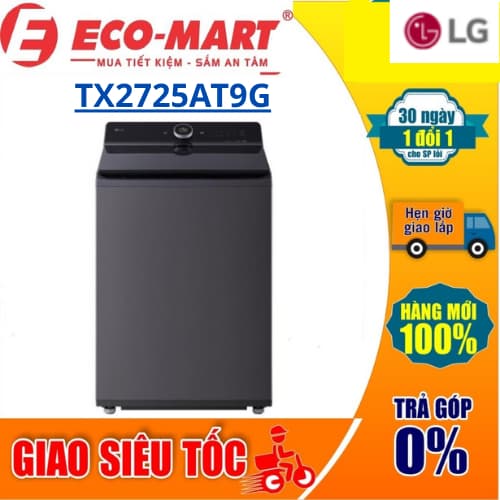 Máy giặt LG Inverter 25 kg TX2725AT9G Mẫu mới  ( Tặng giao lắp đặt miễn phí) - Ảnh 5