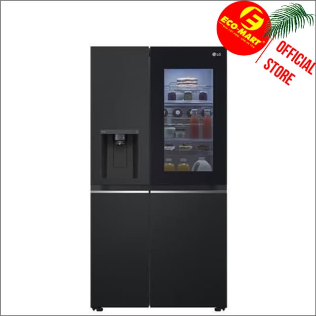 X257BL Tủ lạnh LG Inverter 635 Lít Side By Side InstaView Door-in-Door GR-X257BL - Ảnh 2