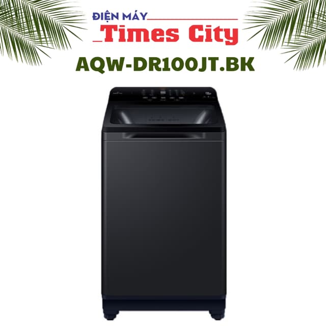 Máy giặt Aqua Inverter 10 kg AQW-DR100JT BK - Ảnh 6