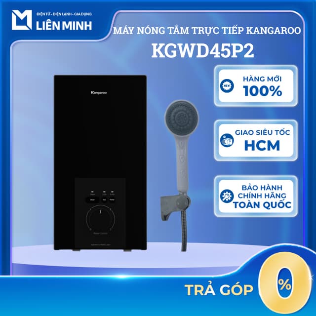 KGWD45P2 - Máy Nước Nóng Trực Tiếp KANGAROO Có Bơm 4500W [SHIP 0Đ HCM] - Ảnh 3