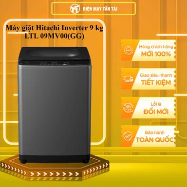So sánh giá LTL 09MV00(GG) - Máy giặt Hitachi Inverter 9 kg LTL 09MV00(GG) - GIAO TOÀN QUỐC rẻ nhất?