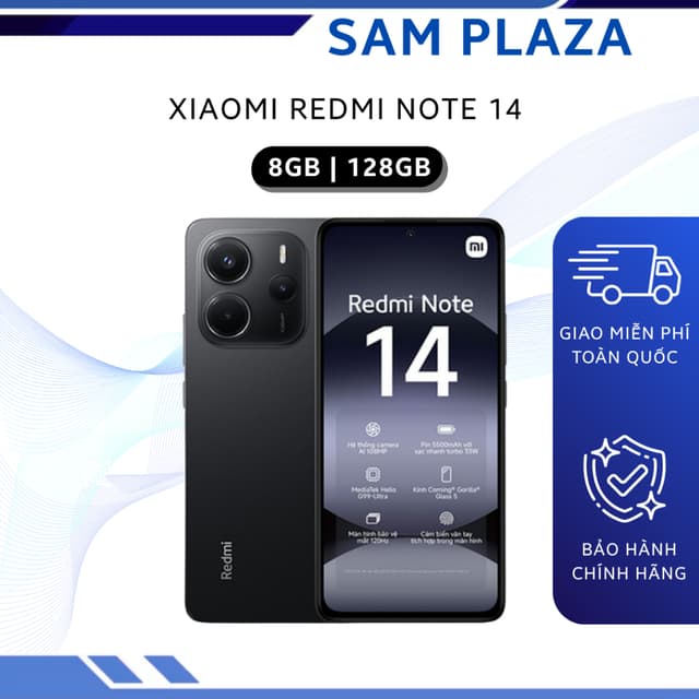 Xiaomi Redmi Note 14 8GB/128GB - Ảnh 12