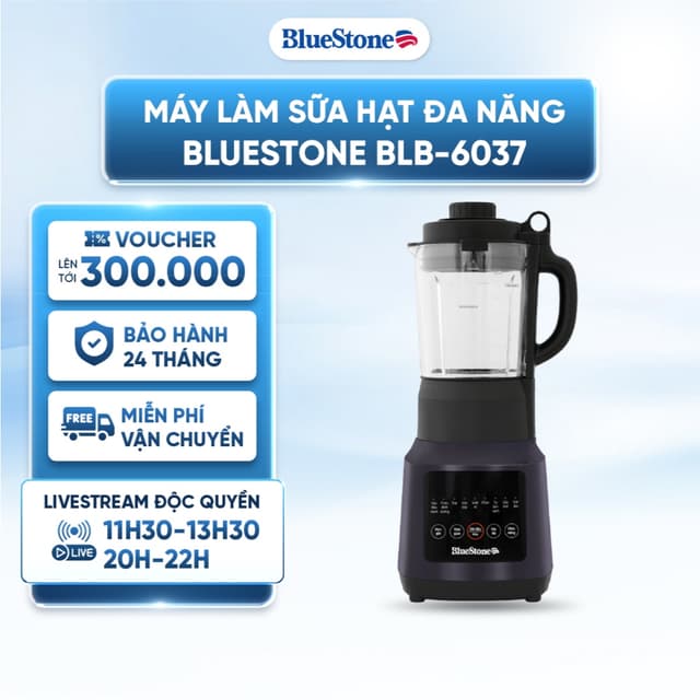 Máy Làm Sữa Hạt Đa Năng BlueStone BLB-6037 1.75 Lít 800W - Ảnh 2