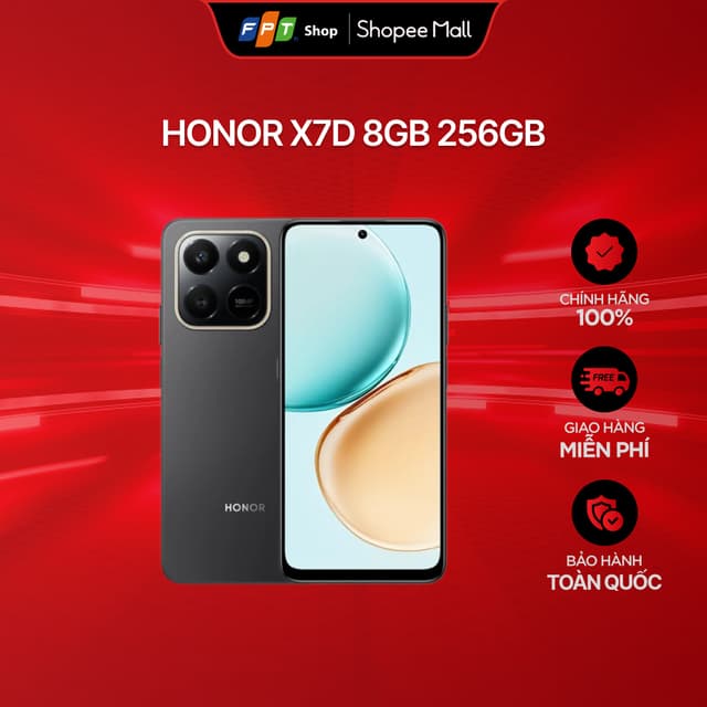 [Hàng mới về] Điện thoại Honor X7d 8GB 256GB - Ảnh 6