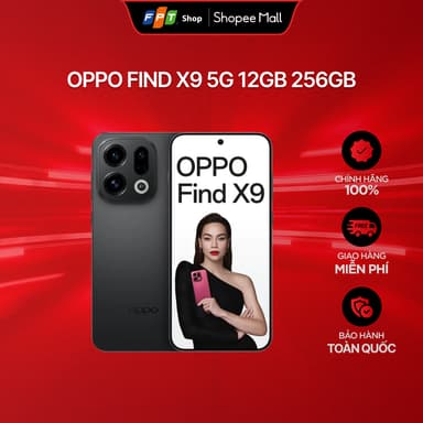So sánh giá Điện thoại OPPO Find X9 5G 12GB 256GB rẻ nhất?
