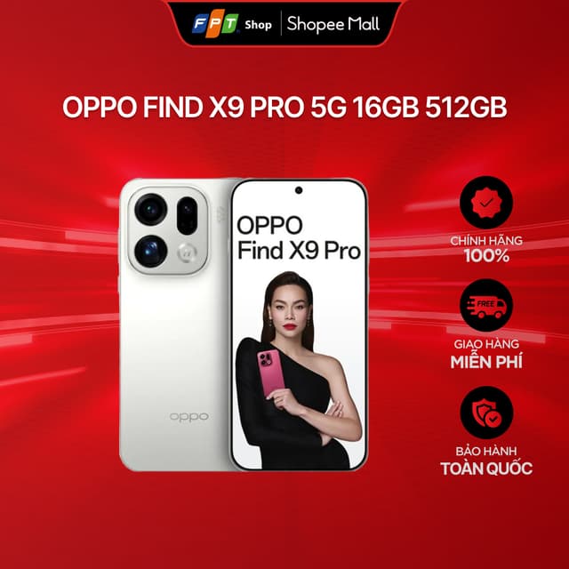 [Chính hãng] Điện thoại OPPO Find X9 Pro 5G 16GB 512GB - Ảnh 3