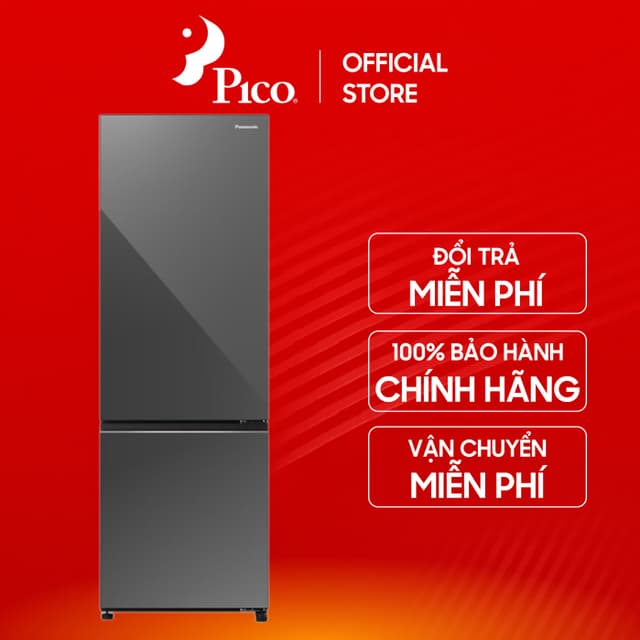 Tủ lạnh Panasonic Inverter 325 lít NR-BC361VGMV mặt gương - Ảnh 2