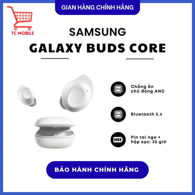 Tai nghe Bluetooth True Wireless Samsung Galaxy Buds Core R410N-Hàng Chính Hãng - Ảnh 6