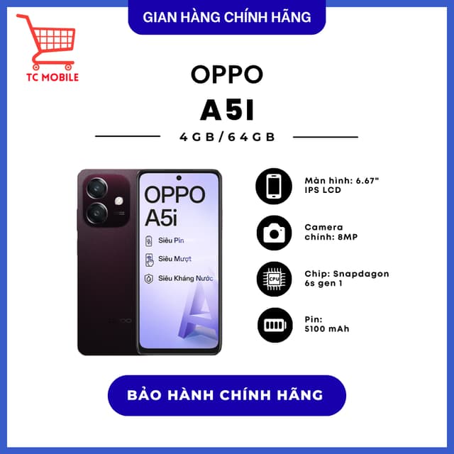 Điện thoại Oppo A5I 4GB/64GB - Hàng Chính Hãng - Ảnh 10