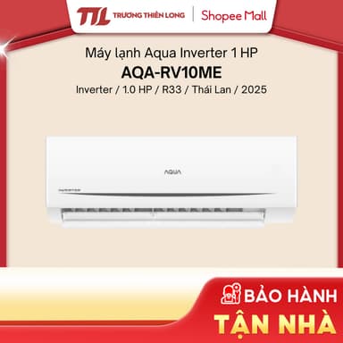 So sánh giá Máy Lạnh Aqua Inverter AQA-RV10ME (1 HP) | AQA-RV13ME (1.5 HP) | AQA-RV18QE (2 HP) [TOÀN QUỐC] rẻ nhất?