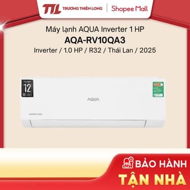 So sánh giá AQA-RV10QA3 - Máy Lạnh AQUA Inverter 1 HP -  [FREESHIP HCM] rẻ nhất?