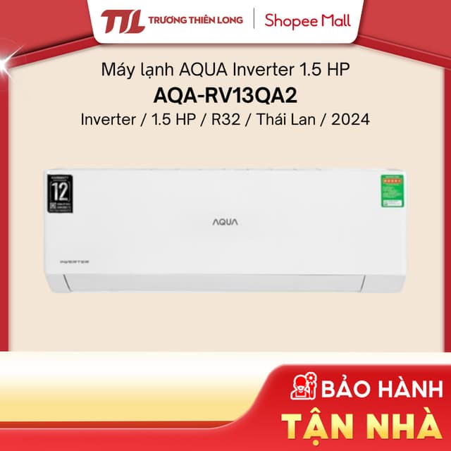 AQA-RV13QA2 / AQA-RV13QA3 - Máy Lạnh Aqua Inverter 1.5 HP -  [FREESHIP HCM] - Ảnh 11
