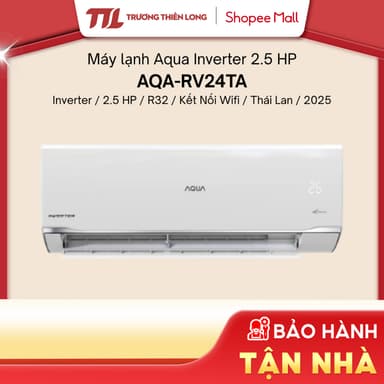 So sánh giá AQA-RV24TA - Máy Lạnh Aqua Inverter 2.5 HP AQA-RV24TA - - [FREESHIP HCM][GIÁ MÁY] rẻ nhất?