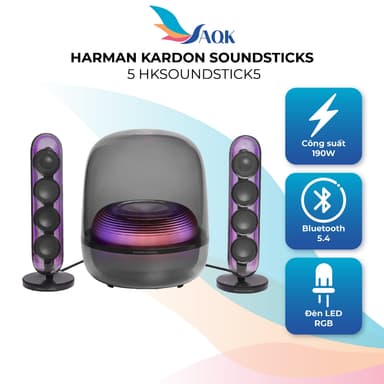 So sánh giá Loa Bluetooth Harman Kardon SoundSticks 5 HKSOUNDSTICK5 - Hàng chính hãng rẻ nhất?