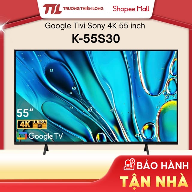 K-55S30 - Google Tivi Sony 4K 55 Inch K-55S30 [TOÀN QUỐC] - Ảnh 4