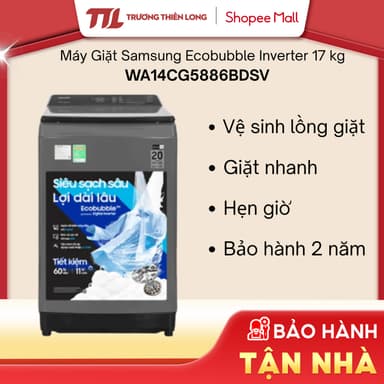 So sánh giá WA17CG6442BDSV - Máy Giặt Samsung Ecobubble Inverter 17 Kg [TOÀN QUỐC] rẻ nhất?