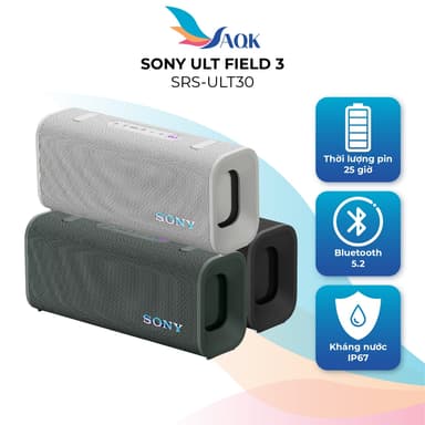 So sánh giá Loa Bluetooth Sony ULT FIELD 3 SRS-ULT30 - Hàng chính hãng rẻ nhất?