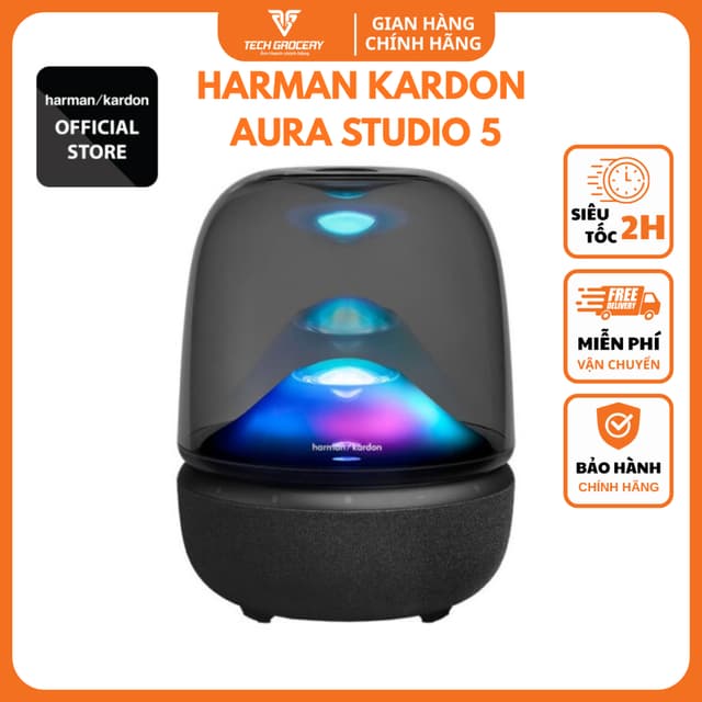 [AURA 5] Loa Bluetooth Harman Kardon Aura Studio 5 Chính Hãng PGI Bảo Hành 12 Tháng. - Ảnh 3