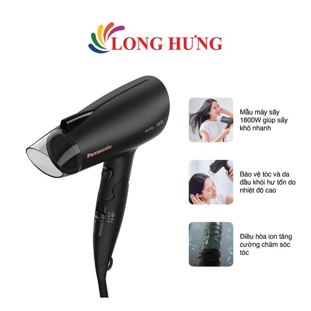 Máy sấy tóc Panasonic EH-NE27-K645 - Hàng chinh hãng - Ảnh 7