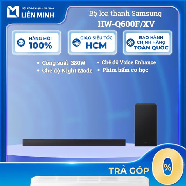 Bộ Loa Thanh Samsung 380W HW-Q600F/XV [SHIP 0Đ HCM] - Ảnh 10