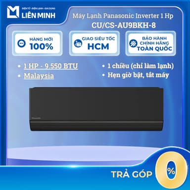 So sánh giá Máy Lạnh Panasonic Inverter 1 Hp CU/CS-AU9BKH-8 [SHIP 0Đ HCM] rẻ nhất?